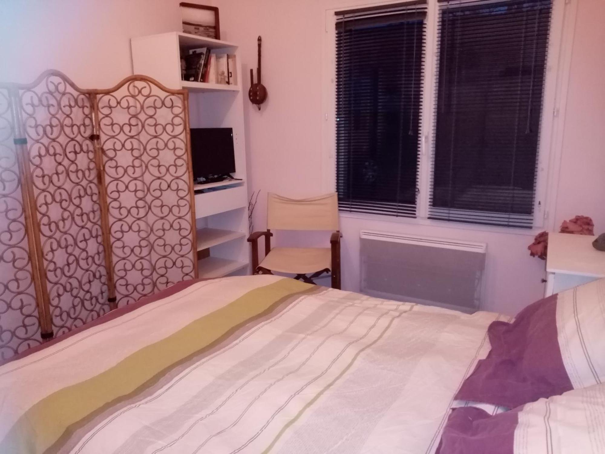 La Campagne Au Bord De La Mer, Chambre Chez L'Habitant Champeaux Bagian luar foto